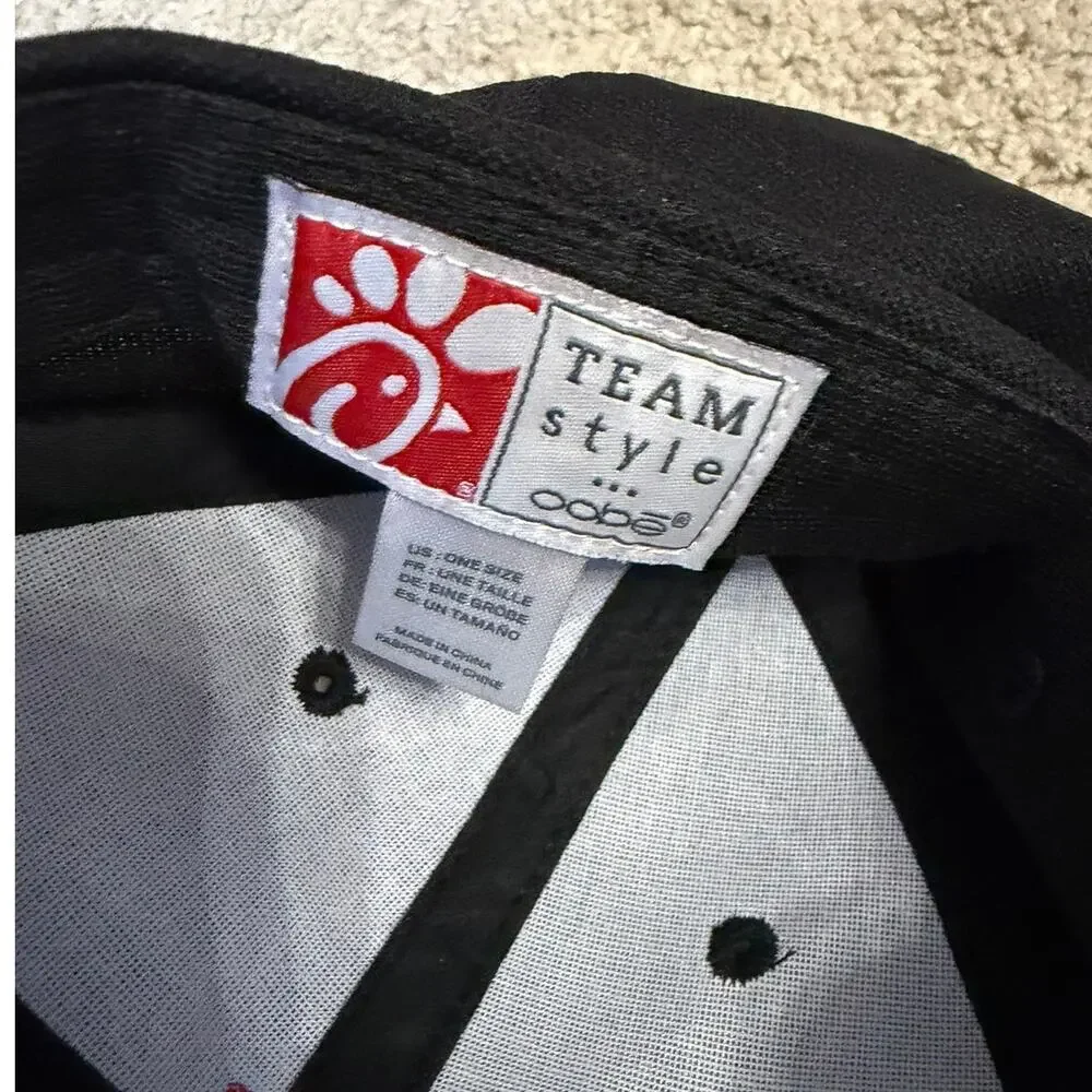 Adult Chikfila Team Member‎ Hat Adjustable Crew